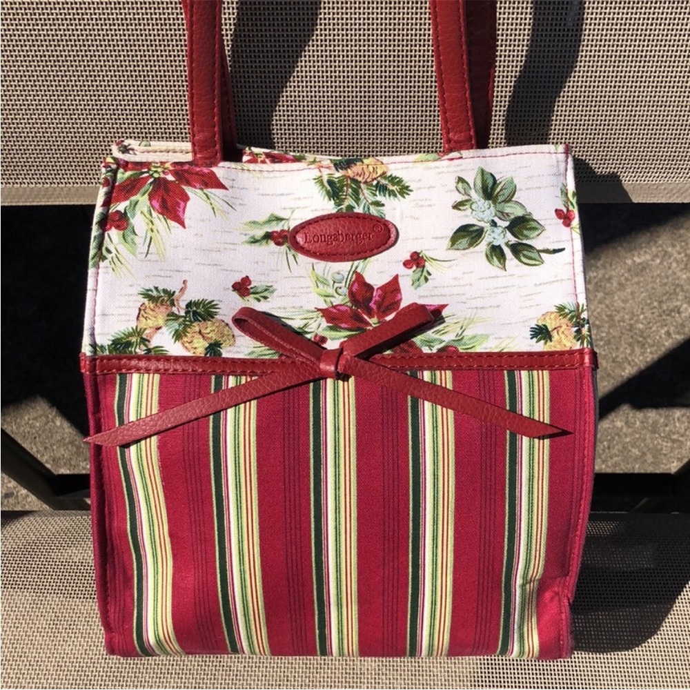 Like-New Longaberger Small Tote Bag, 10” x 8” x 4.5” - Picture 8 of 8